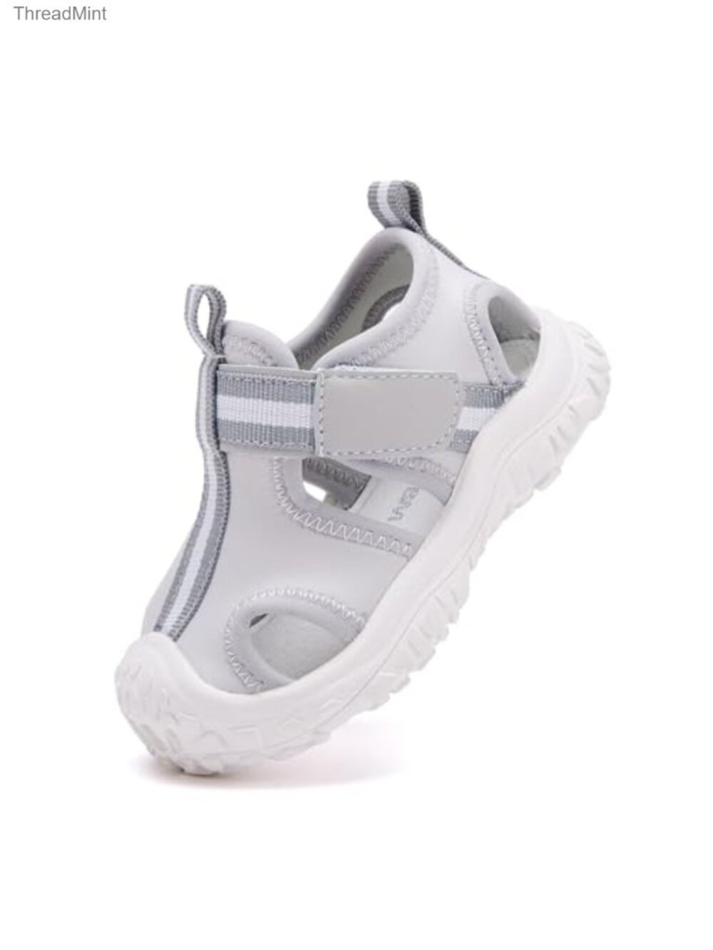 Baby First Walker Sandals - Closed Toe Athletic Sandals with Quick-Dry Mesh
